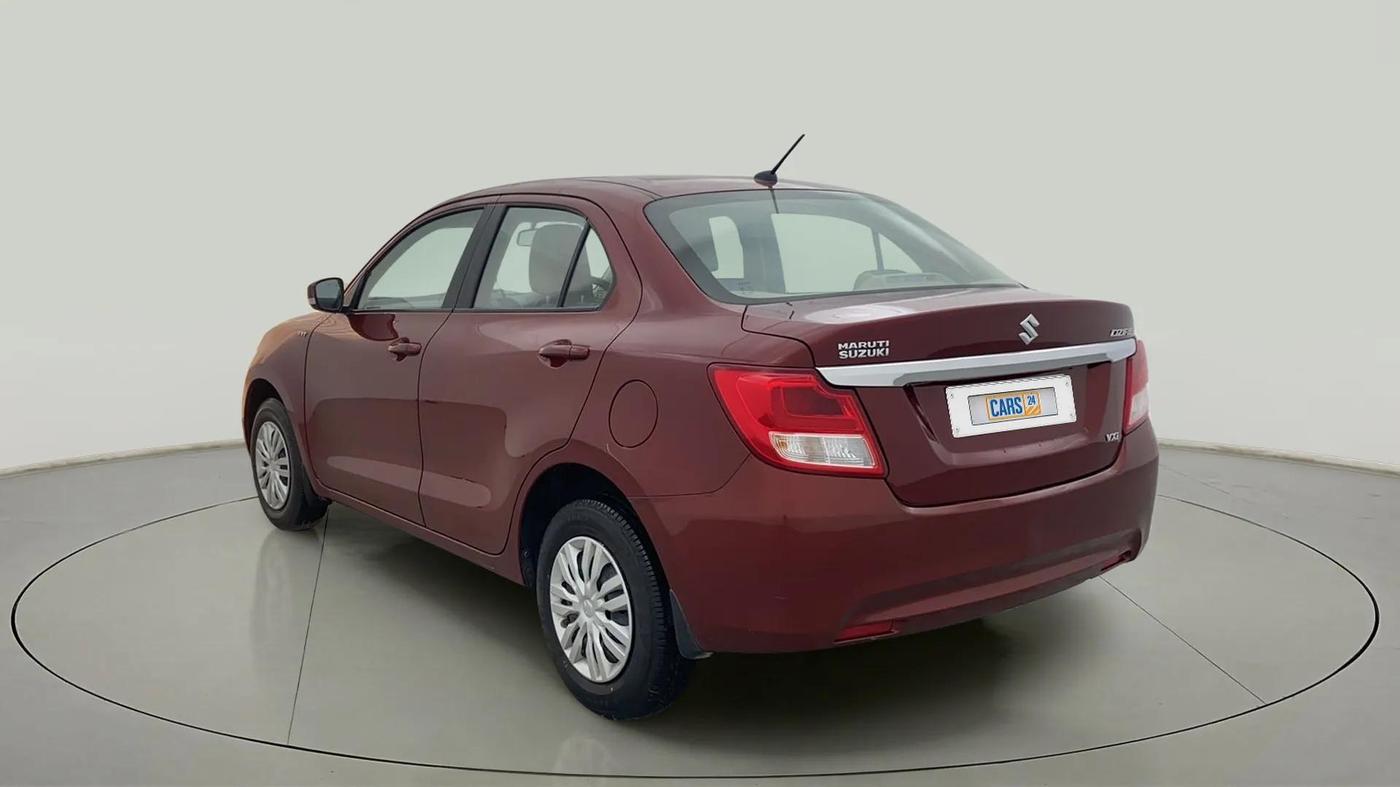 2017 Maruti Dzire VXI, Petrol, Manual, 50,709 km, Left Back Diagonal