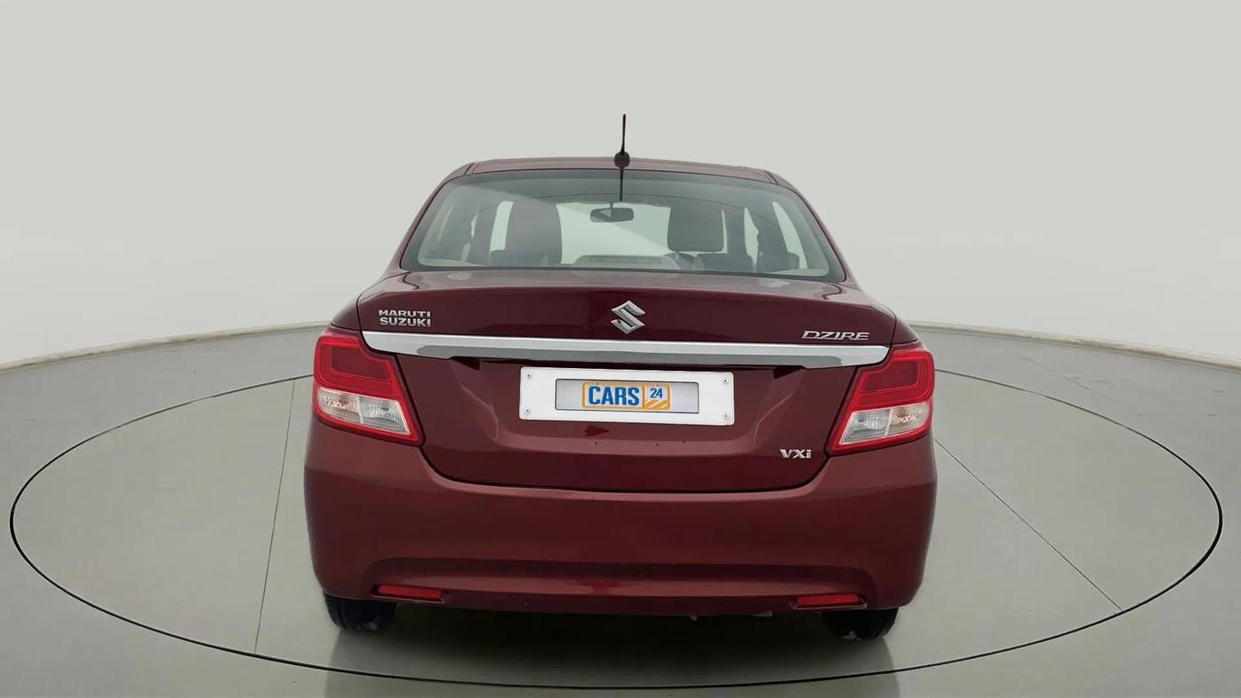 2017 Maruti Dzire VXI, Petrol, Manual, 50,709 km, Back/Rear