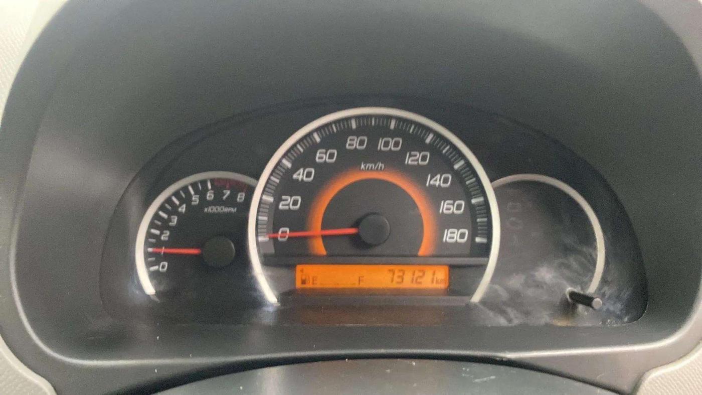 2012 Maruti Wagon R 1.0 VXI, Petrol, Manual, 73,114 km, Odometer Image