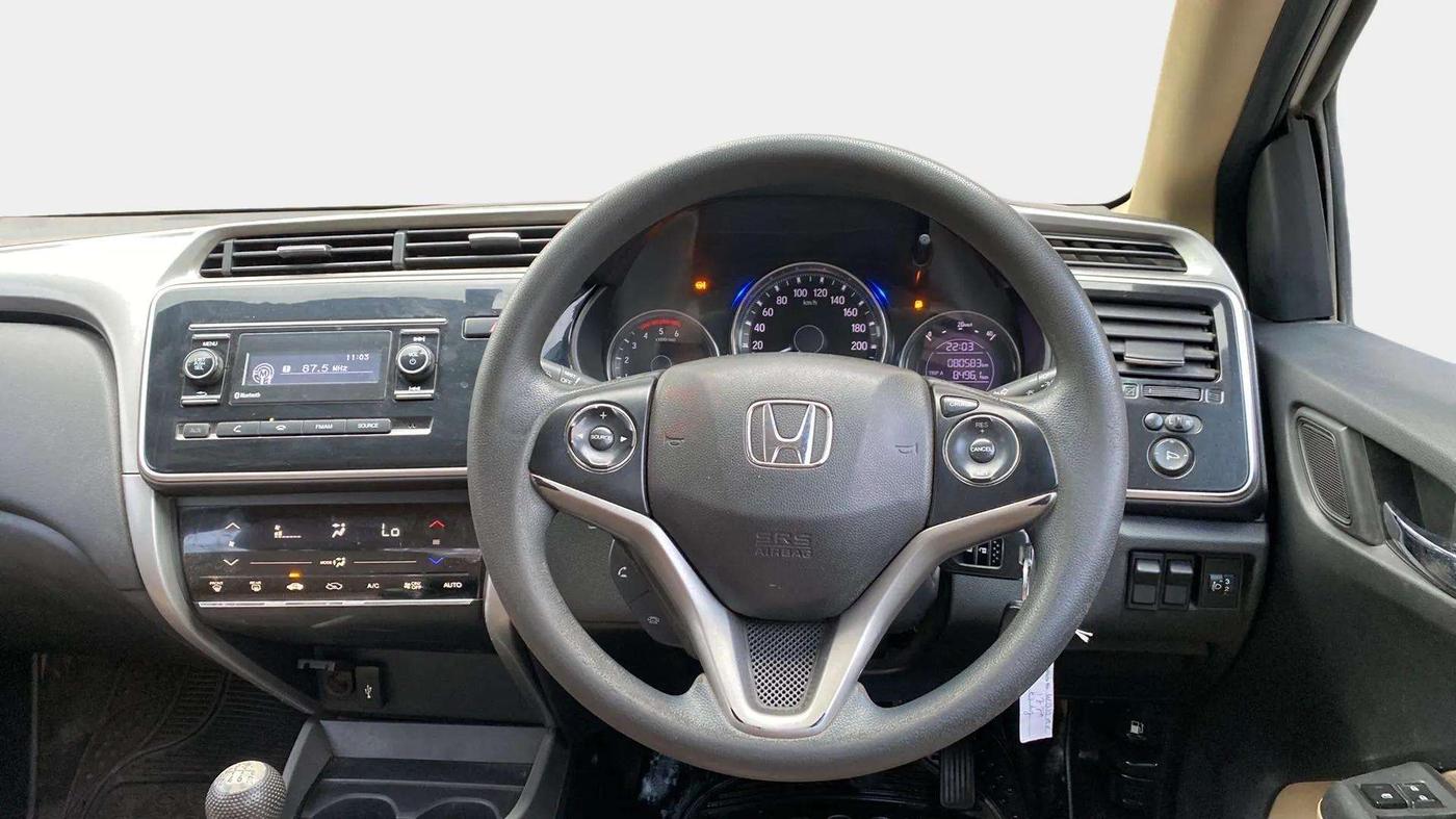 2018 Honda City 1.5L I-DTEC SV, Diesel, Manual, 80,664 km, Steering Wheel Close Up