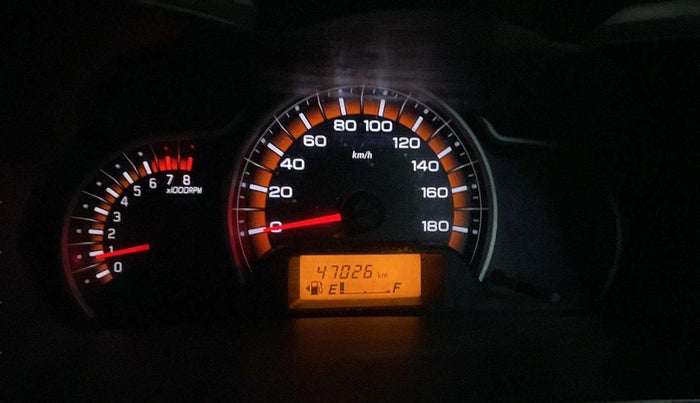 2017 Maruti Alto K10 VXI, CNG, Manual, 46,993 km, Odometer Image