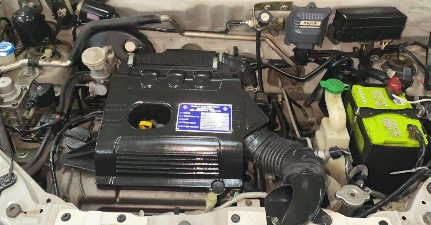 2017 Maruti Alto K10 VXI, CNG, Manual, 46,993 km, Open Bonet