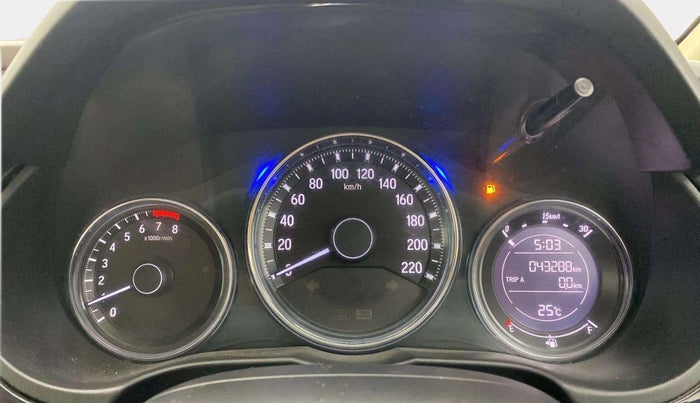 2017 Honda City 1.5L I-VTEC V MT, Petrol, Manual, 43,254 km, Odometer Image