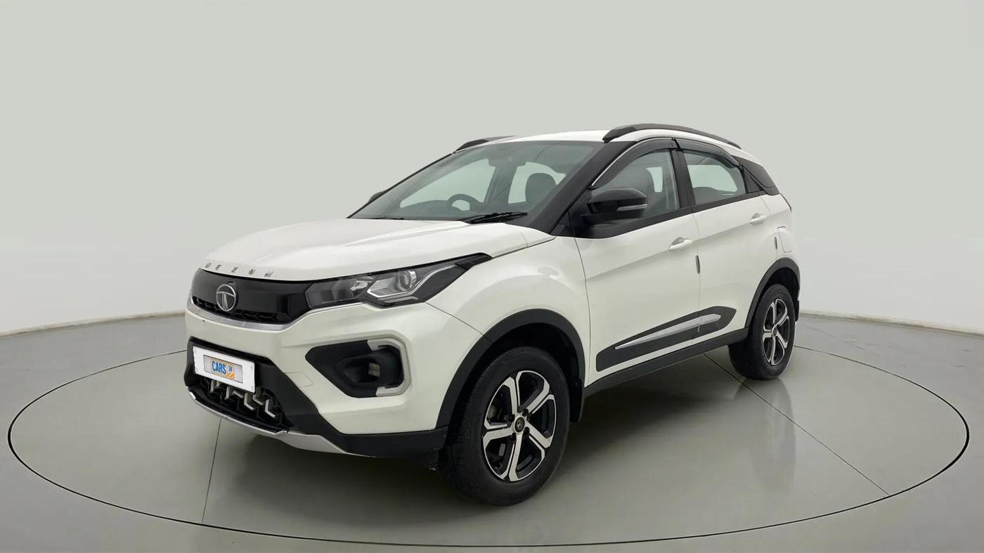2022 Tata NEXON XZ PLUS PETROL, Petrol, Manual, 24,586 km, Left Front Diagonal