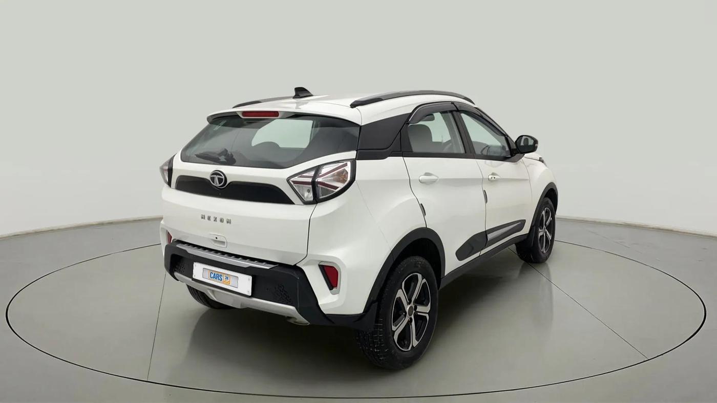 2022 Tata NEXON XZ PLUS PETROL, Petrol, Manual, 24,586 km, Right Back Diagonal