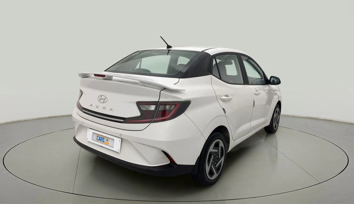 2023 Hyundai AURA S 1.2 CNG, CNG, Manual, 14,483 km, Right Back Diagonal