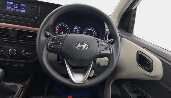 2023 Hyundai AURA S 1.2 CNG, CNG, Manual, 14,483 km, Steering Wheel Close Up