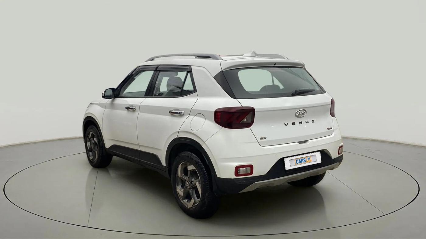 2019 Hyundai VENUE SX 1.0 (O) TURBO, Petrol, Manual, 83,916 km, Left Back Diagonal