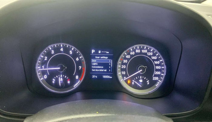 2020 Hyundai VENUE SX PLUS 1.0 TURBO DCT, Petrol, Automatic, 17,998 km, Odometer Image