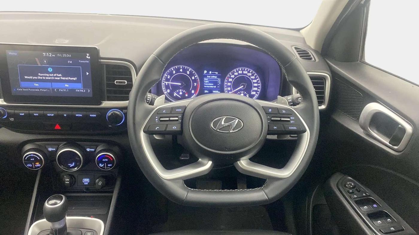 2020 Hyundai VENUE SX PLUS 1.0 TURBO DCT, Petrol, Automatic, 17,998 km, Steering Wheel Close Up