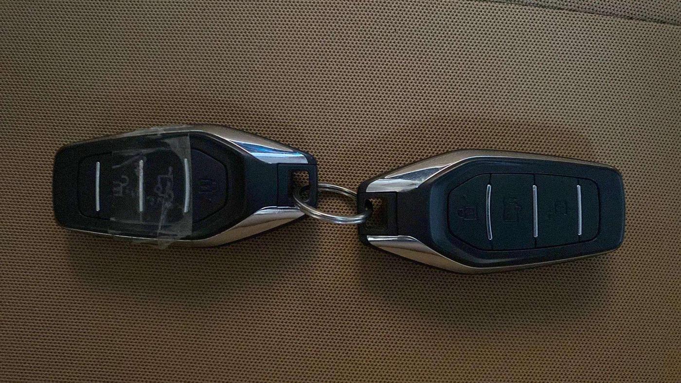 2019 Mahindra XUV500 W9, Diesel, Manual, 38,734 km, Key Close Up