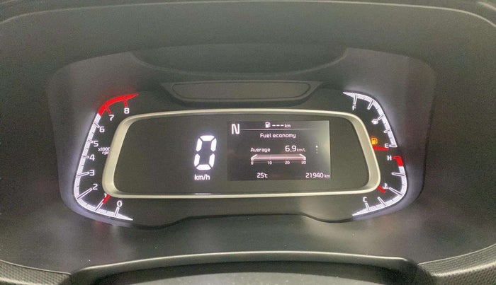 2022 KIA SONET GTX PLUS 1.0 IMT, Petrol, Manual, 22,019 km, Odometer Image