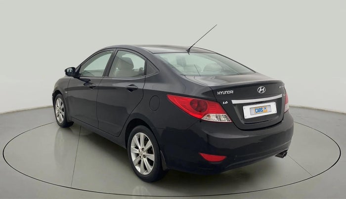 2013 Hyundai Verna FLUIDIC 1.6 CRDI SX, Diesel, Manual, 56,551 km, Left Back Diagonal