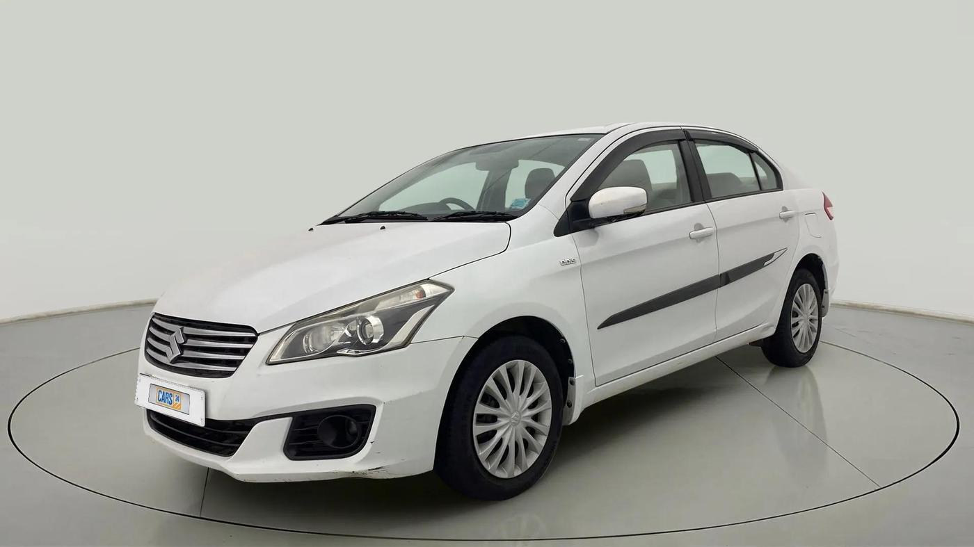 2018 Maruti Ciaz DELTA DIESEL 1.3, Diesel, Manual, 77,452 km, Left Front Diagonal