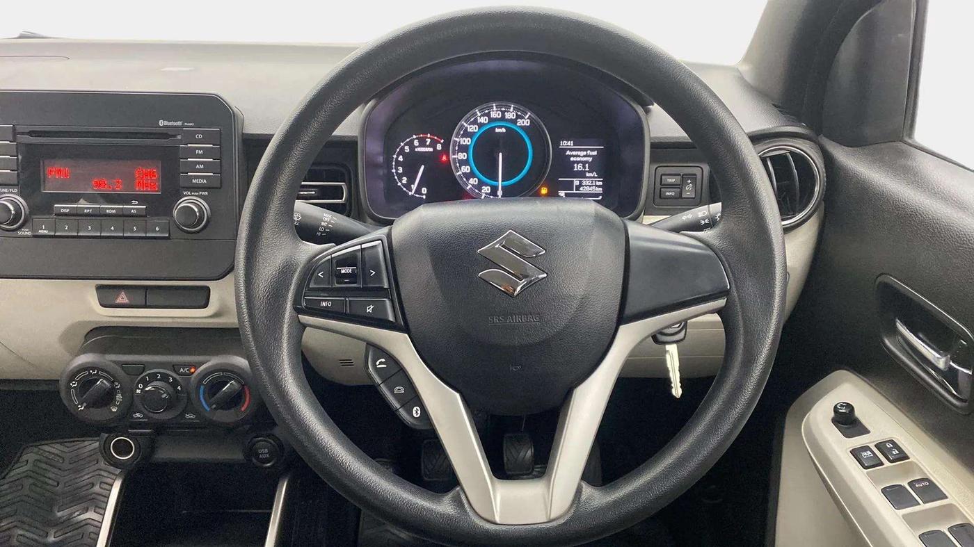 2018 Maruti IGNIS DELTA 1.2, Petrol, Manual, 42,825 km, Steering Wheel Close Up
