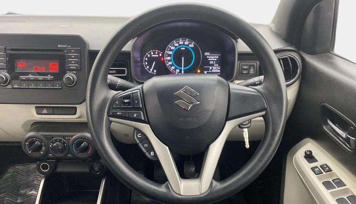2018 Maruti IGNIS DELTA 1.2, Petrol, Manual, 42,825 km, Steering Wheel Close Up