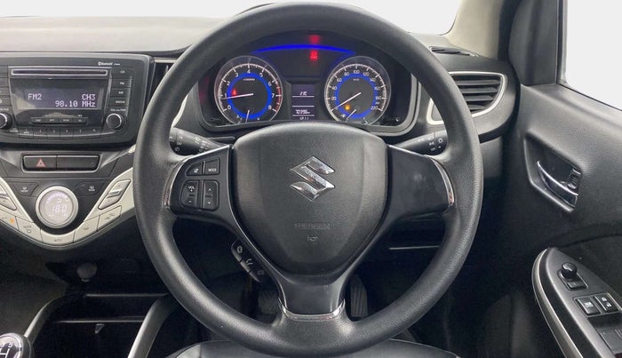 2016 Maruti Baleno DELTA PETROL 1.2, Petrol, Manual, 70,401 km, Steering Wheel Close Up