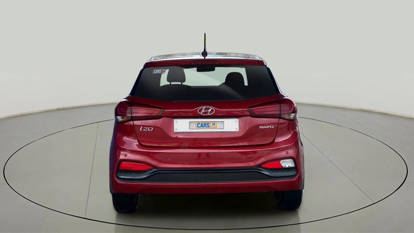 2020 Hyundai Elite i20 SPORTZ PLUS 1.2, Petrol, Manual, 74,692 km, Back/Rear