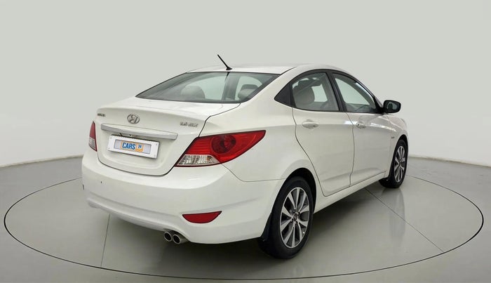 2014 Hyundai Verna FLUIDIC 1.6 VTVT SX, Petrol, Manual, 74,046 km, Right Back Diagonal