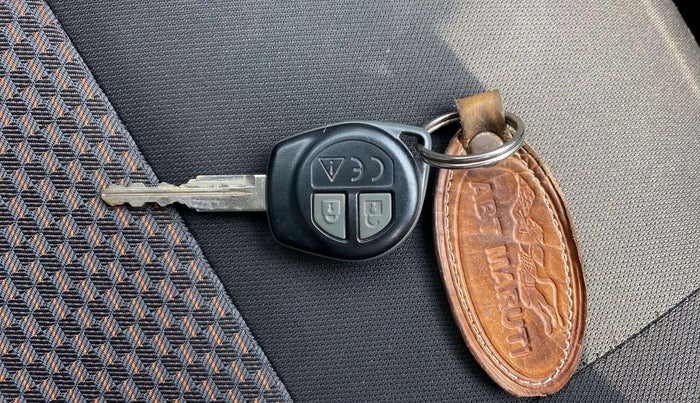 2021 Maruti S PRESSO VXI+, Petrol, Manual, 3,935 km, Key Close Up