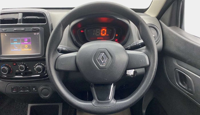 2017 Renault Kwid RXT 1.0, Petrol, Manual, 30,160 km, Steering Wheel Close Up