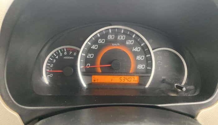2015 Maruti Wagon R 1.0 VXI, Petrol, Manual, 53,450 km, Odometer Image