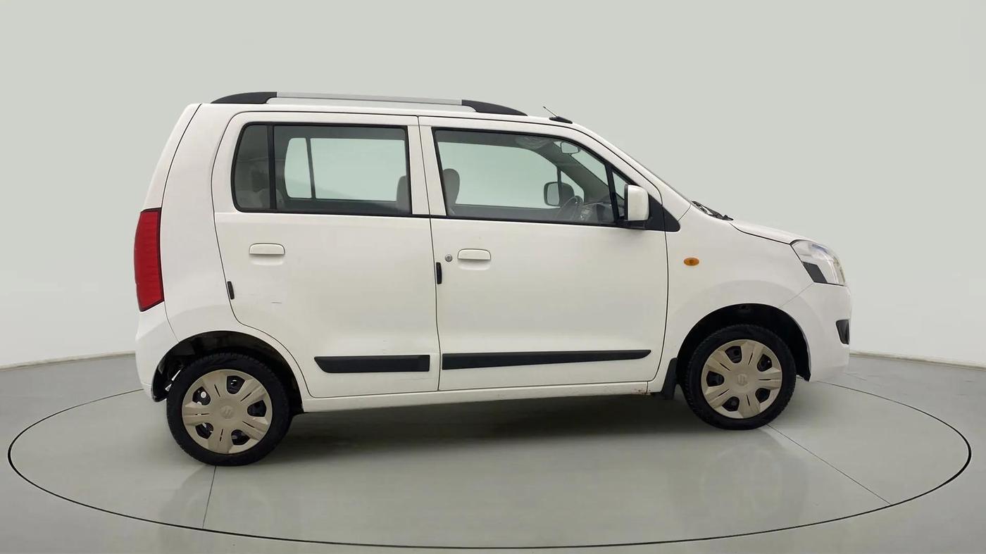 2015 Maruti Wagon R 1.0 VXI, Petrol, Manual, 53,450 km, Right Side View
