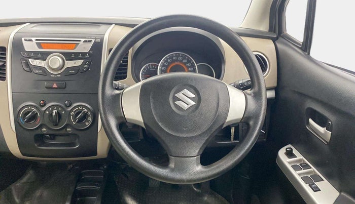 2015 Maruti Wagon R 1.0 VXI, Petrol, Manual, 53,450 km, Steering Wheel Close Up