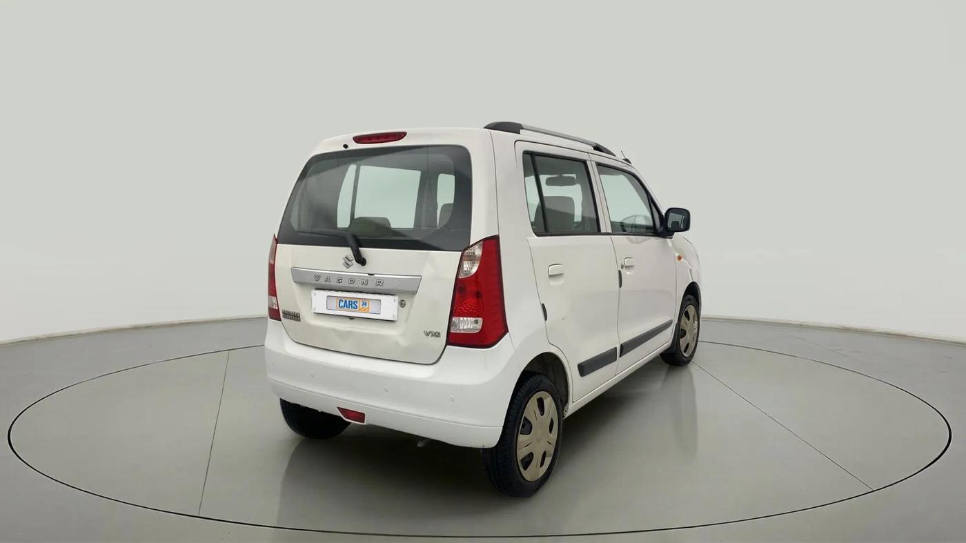 2015 Maruti Wagon R 1.0 VXI, Petrol, Manual, 53,450 km, Right Back Diagonal