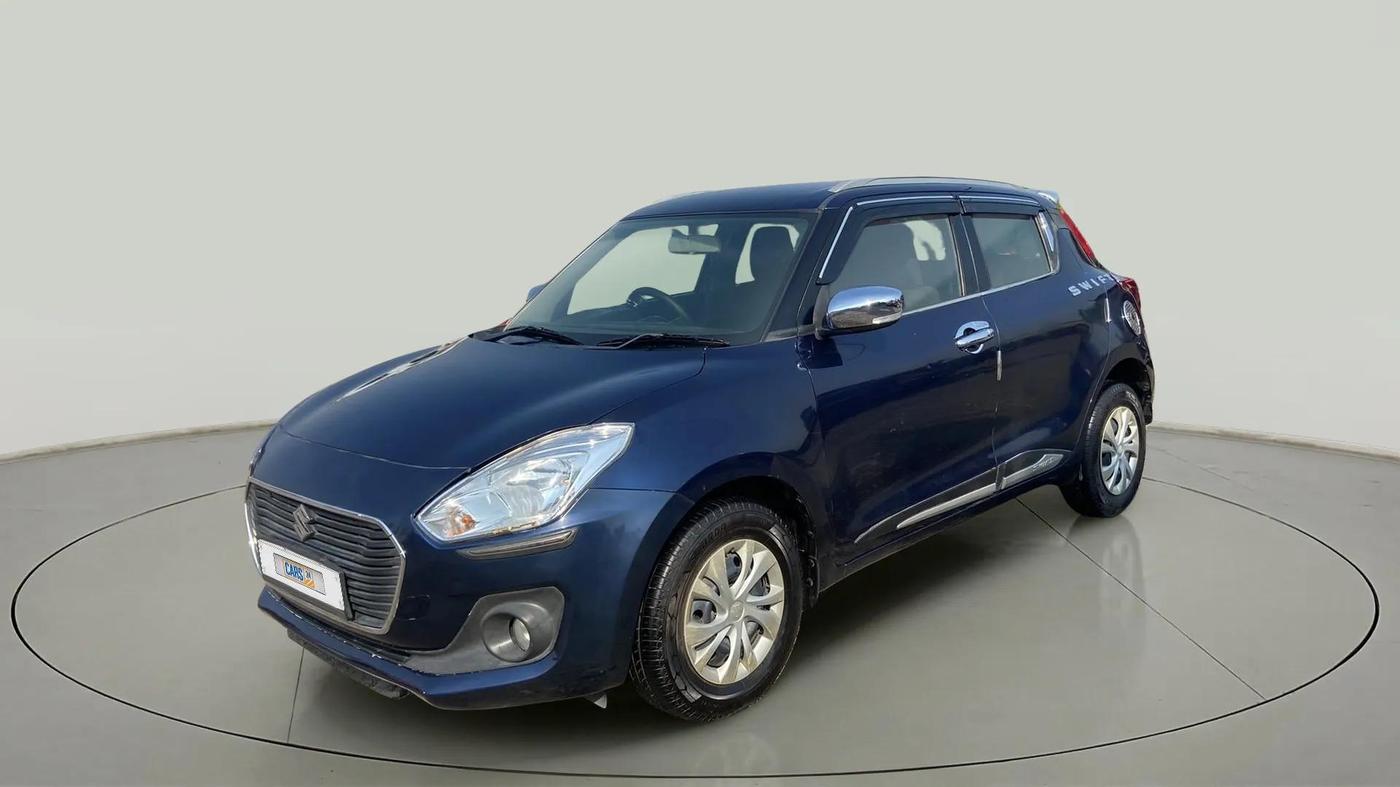2019 Maruti Swift VXI, Petrol, Manual, 66,077 km, Left Front Diagonal