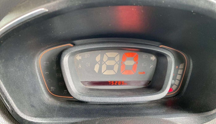 2018 Renault Kwid RXT 0.8 (O), Petrol, Manual, 75,279 km, Odometer Image