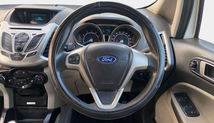 2016 Ford Ecosport TITANIUM 1.5L PETROL, Petrol, Manual, 82,580 km, Steering Wheel Close Up