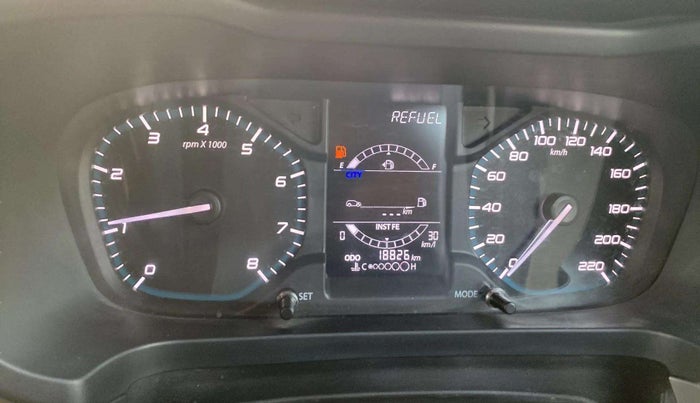 2021 Tata ALTROZ XM PLUS PETROL, Petrol, Manual, 18,813 km, Odometer Image
