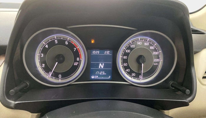 2020 Maruti Dzire VXI AMT, Petrol, Automatic, 17,099 km, Odometer Image