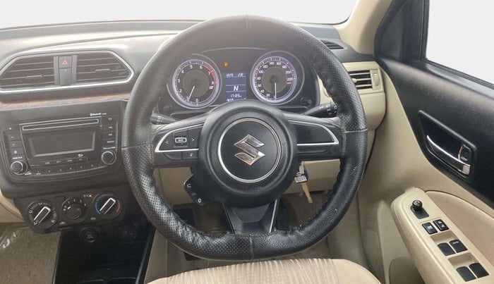 2020 Maruti Dzire VXI AMT, Petrol, Automatic, 17,099 km, Steering Wheel Close Up