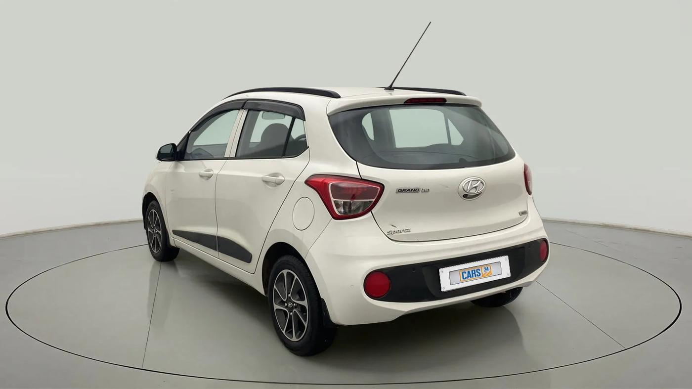 2017 Hyundai Grand i10 SPORTZ AT 1.2 KAPPA VTVT, Petrol, Automatic, 67,795 km, Left Back Diagonal