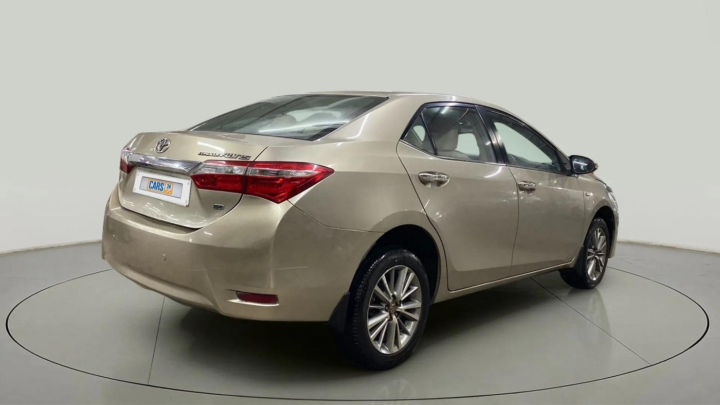 2015 Toyota Corolla Altis VL CVT PETROL, Petrol, Automatic, 93,594 km, Right Back Diagonal