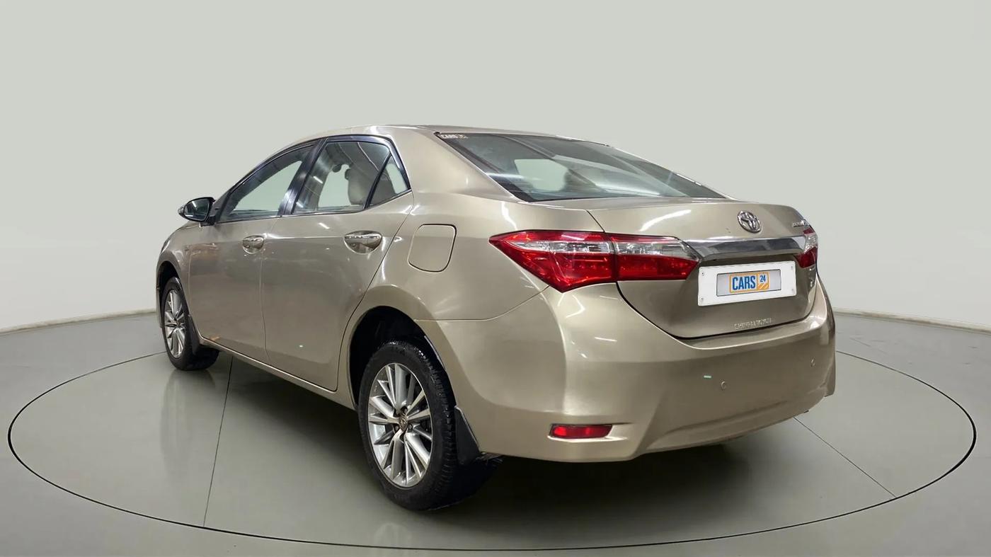 2015 Toyota Corolla Altis VL CVT PETROL, Petrol, Automatic, 93,594 km, Left Back Diagonal