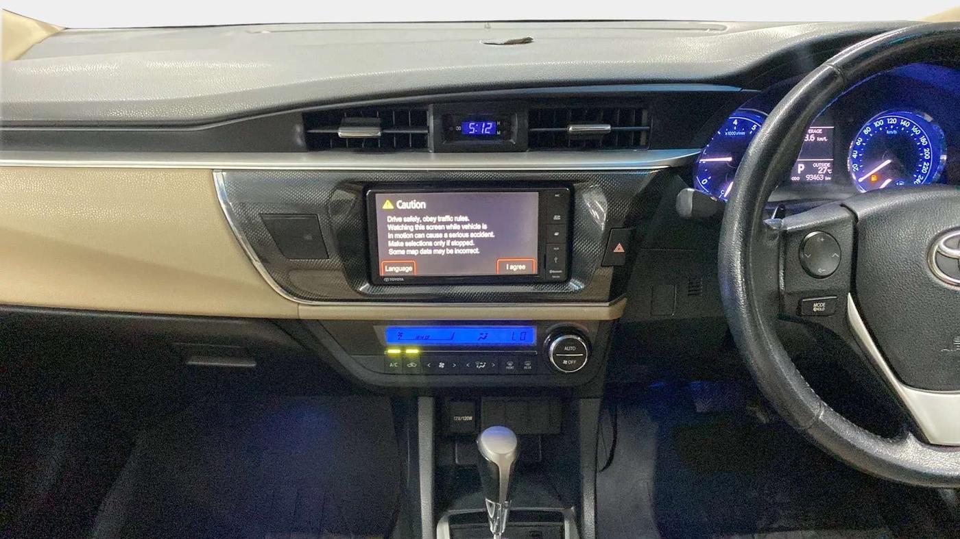2015 Toyota Corolla Altis VL CVT PETROL, Petrol, Automatic, 93,594 km, Air Conditioner