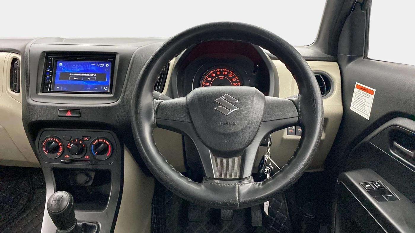 2021 Maruti New Wagon-R LXI CNG (O) 1.0, CNG, Manual, 28,695 km, Steering Wheel Close Up