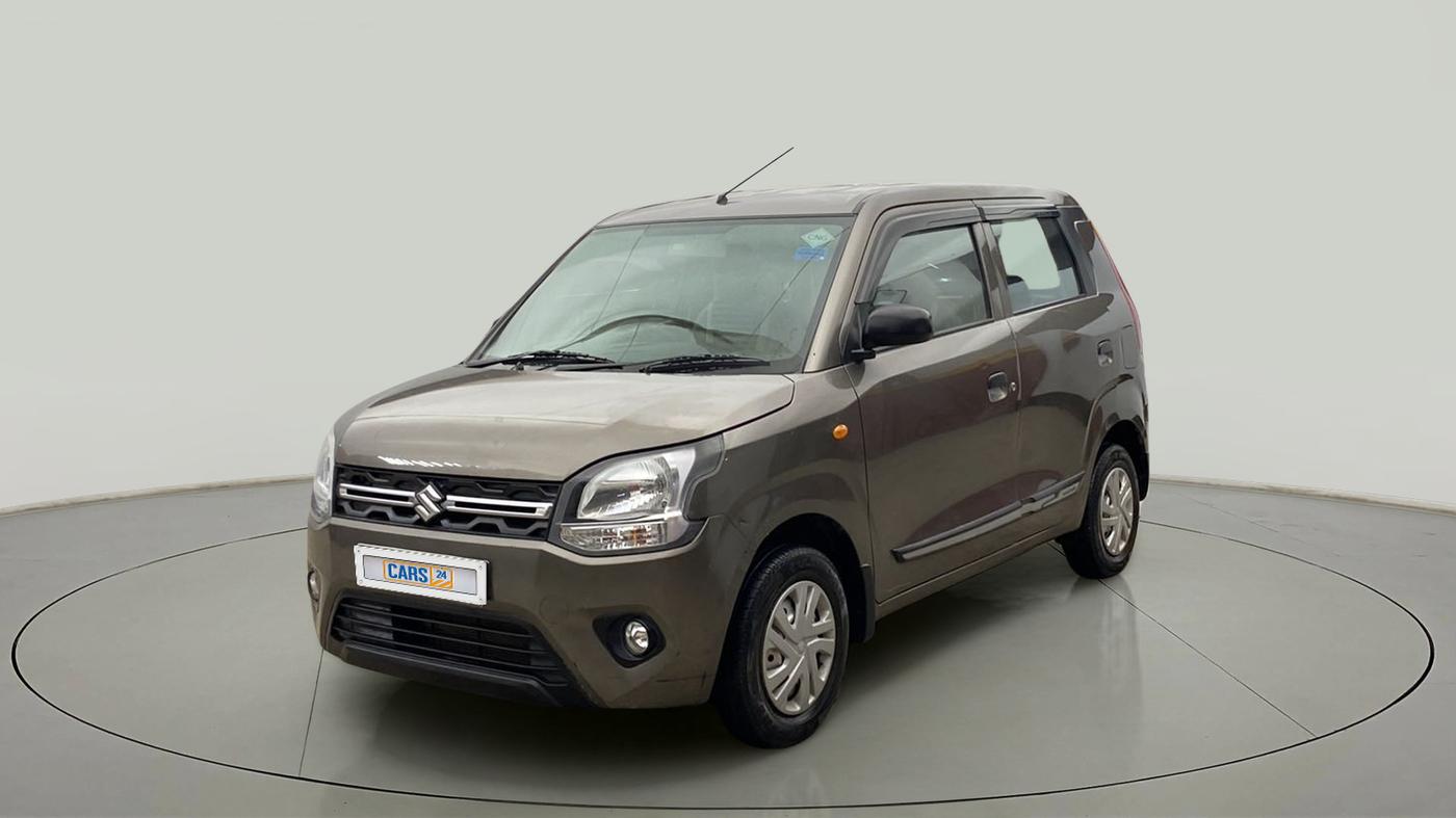 2021 Maruti New Wagon-R LXI CNG (O) 1.0, CNG, Manual, 28,695 km, Left Front Diagonal