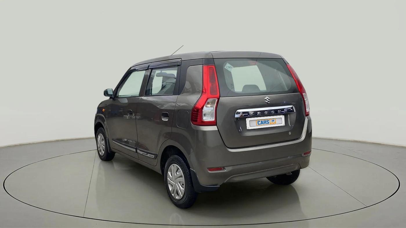 2021 Maruti New Wagon-R LXI CNG (O) 1.0, CNG, Manual, 28,695 km, Left Back Diagonal