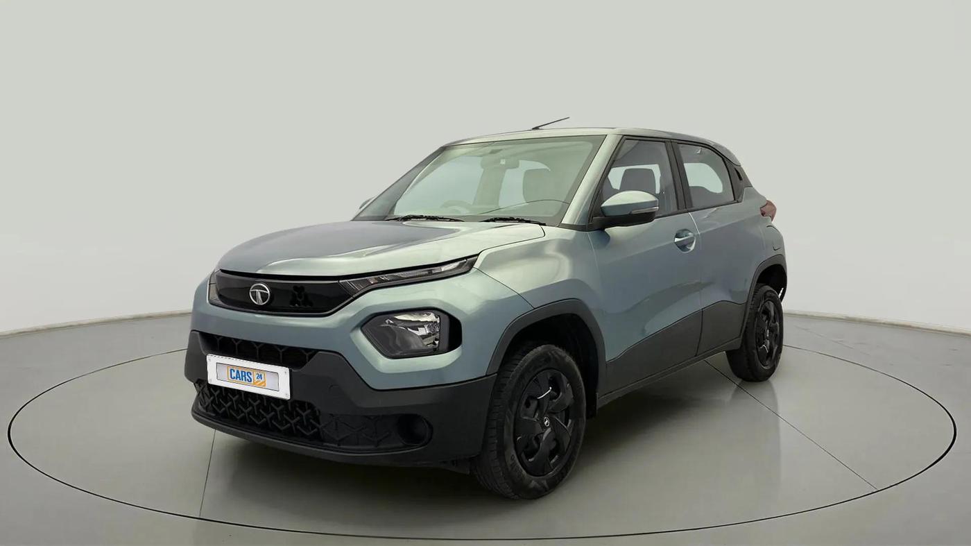 2022 Tata PUNCH ADVENTURE RHYTHM PACK MT, Petrol, Manual, 32,528 km, Left Front Diagonal