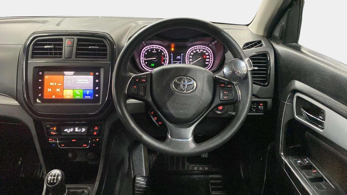 2021 Toyota URBAN CRUISER HIGH GRADE MT, Petrol, Manual, 22,872 km, Steering Wheel Close Up