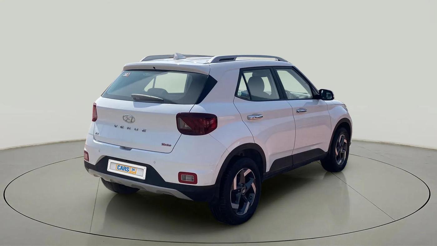 2020 Hyundai VENUE SX 1.0 (O) TURBO, Petrol, Manual, 47,402 km, Right Back Diagonal