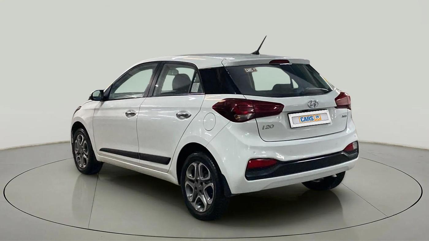 2019 Hyundai Elite i20 ASTA 1.2 (O), Petrol, Manual, 43,906 km, Left Back Diagonal