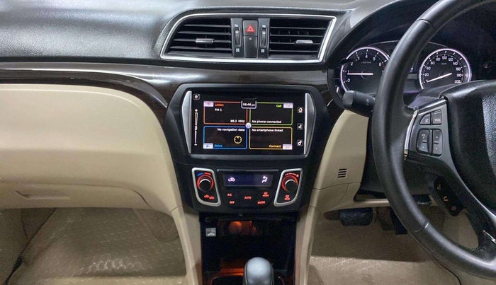 2018 Maruti Ciaz ALPHA  AT 1.4  PETROL, Petrol, Automatic, 53,134 km, Air Conditioner