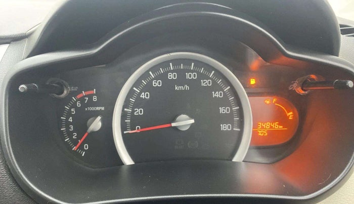 2014 Maruti Celerio ZXI, Petrol, Manual, 34,885 km, Odometer Image