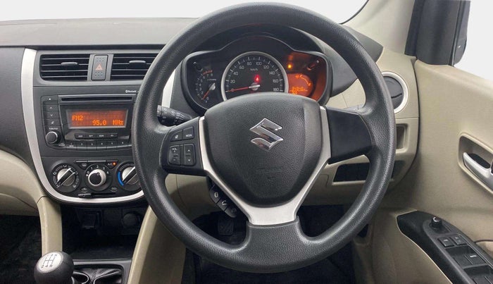 2014 Maruti Celerio ZXI, Petrol, Manual, 34,885 km, Steering Wheel Close Up