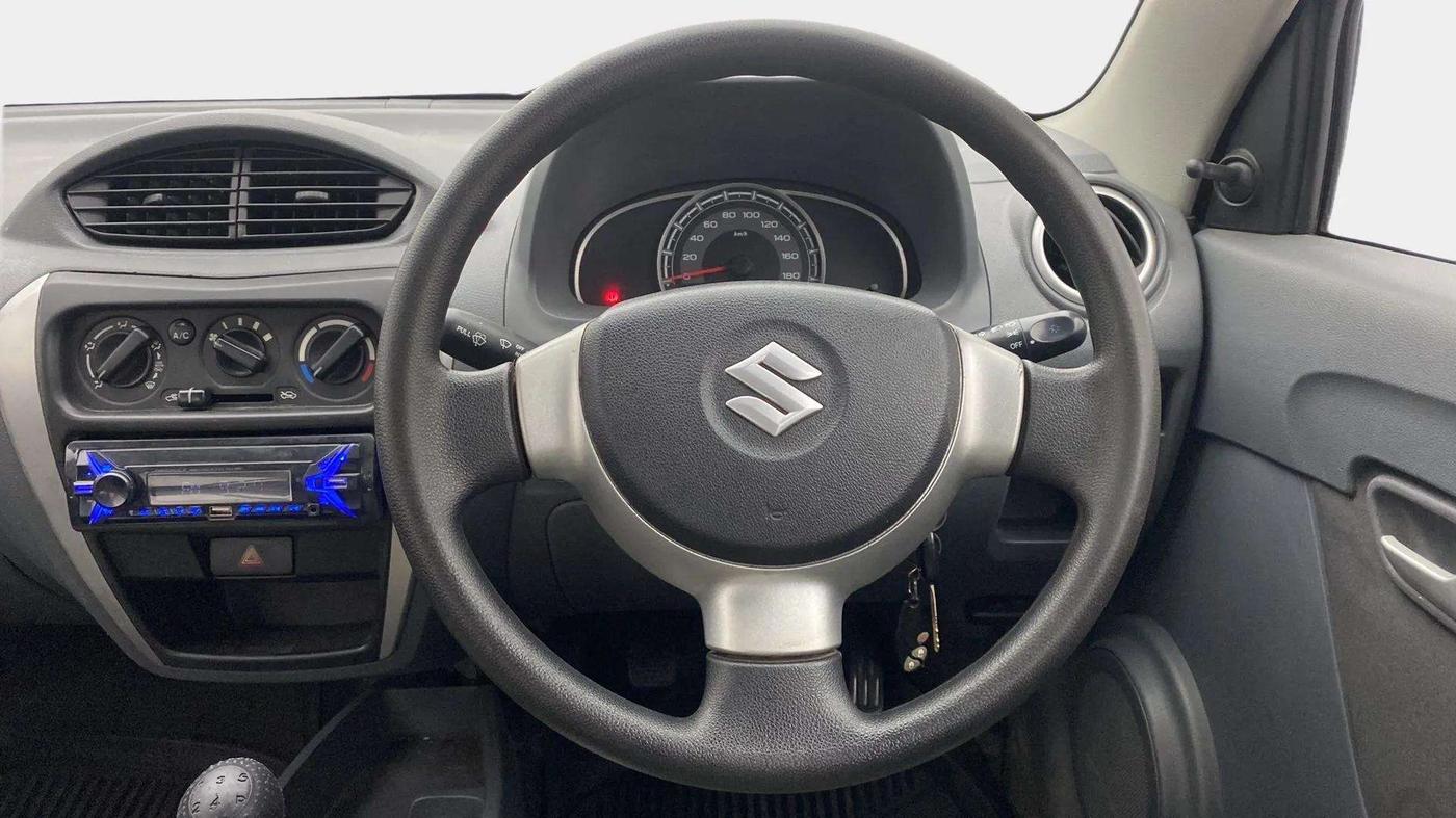 2014 Maruti Alto 800 LXI, Petrol, Manual, 38,427 km, Steering Wheel Close Up